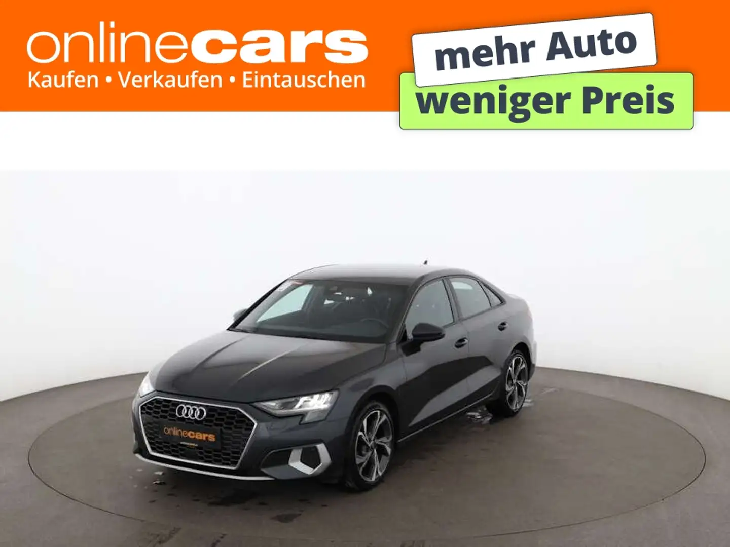 Audi A3 35 TFSI Limousine advanced Aut LED RADAR NAVI Grau - 1