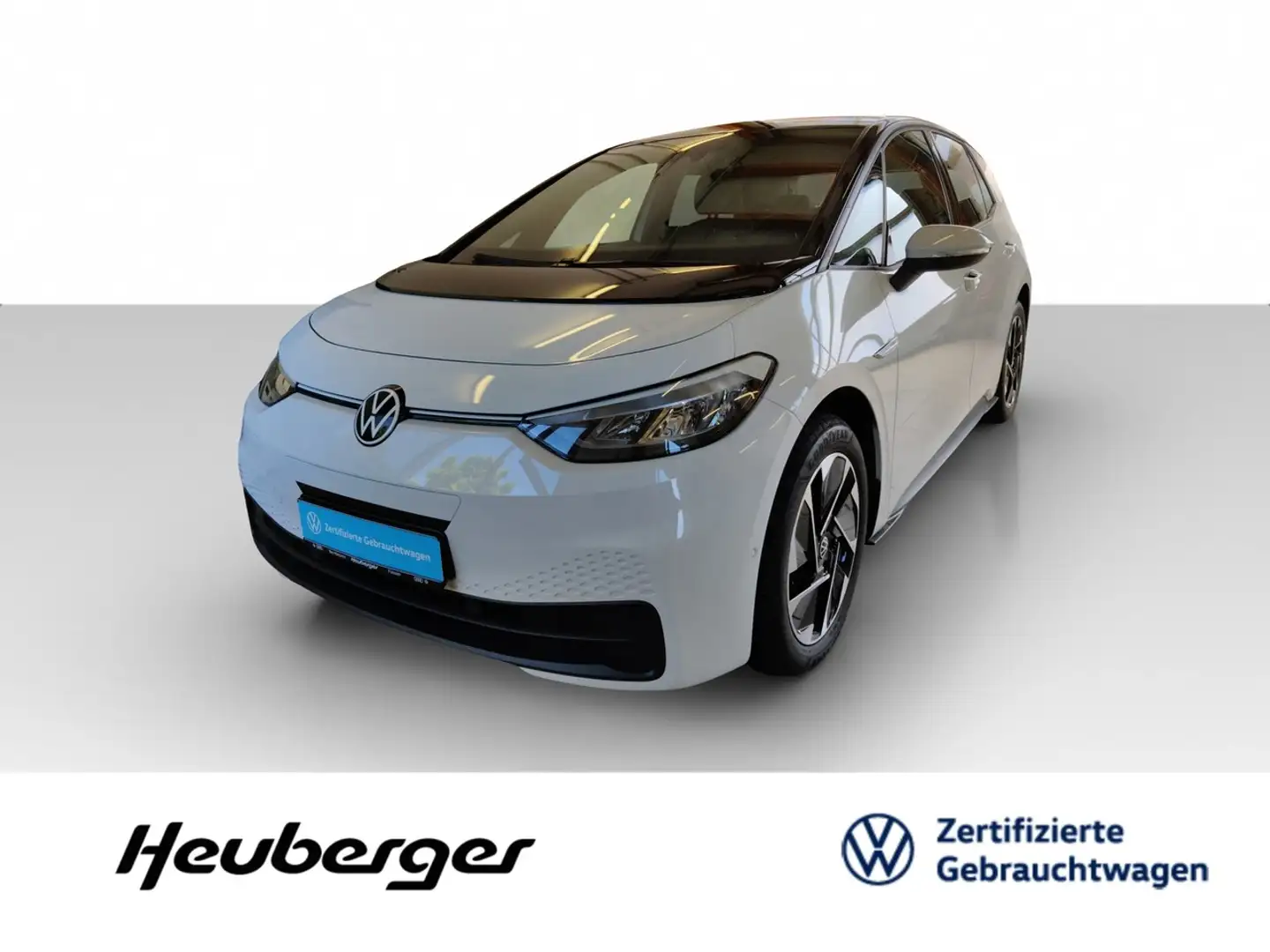 Volkswagen ID.3 Pro Performance ACC, Keyless, Navi, R. Kamera Weiß - 1