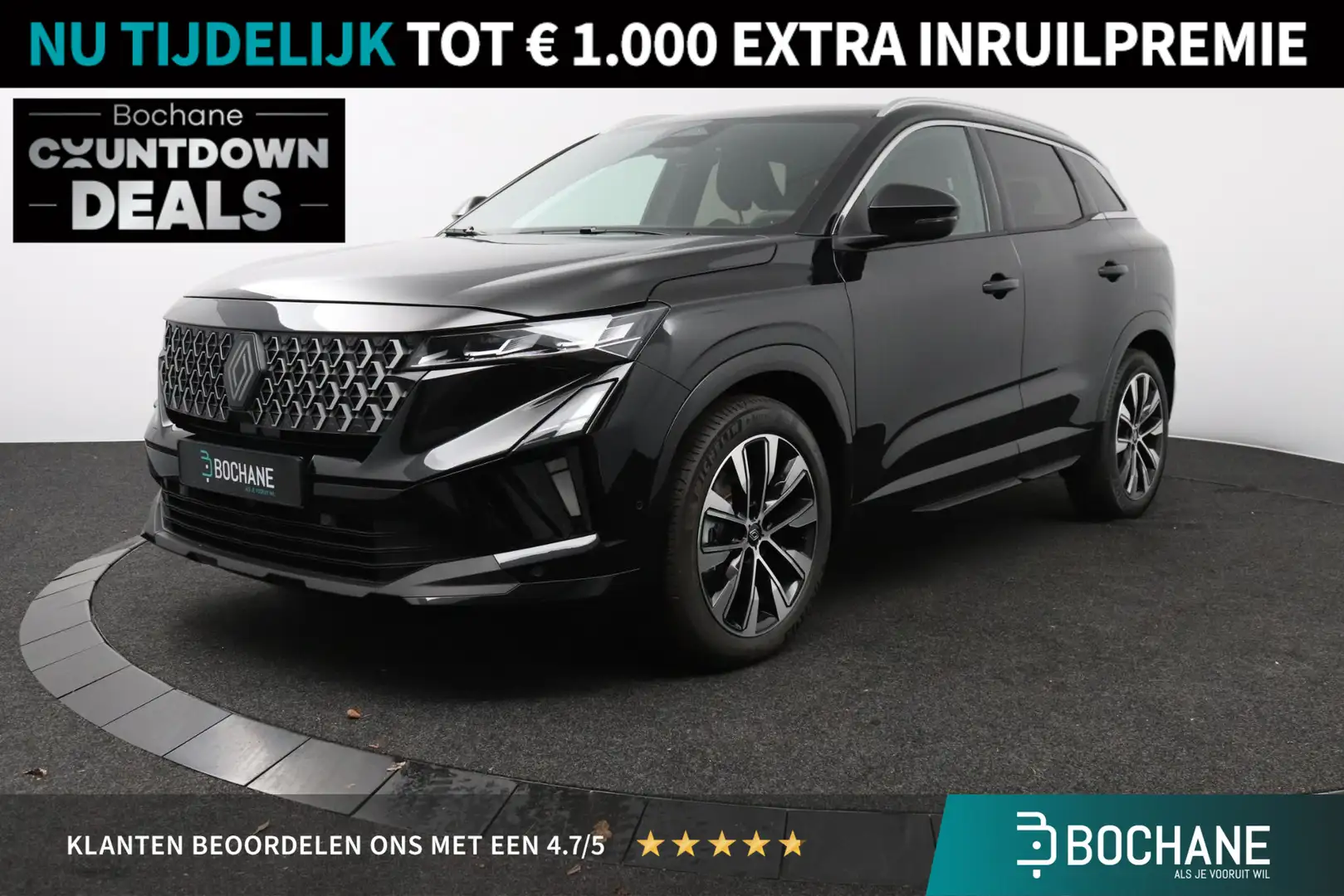 Renault Austral 1.2 E-Tech full hybrid 200 techno | Nieuw Model | Noir - 1