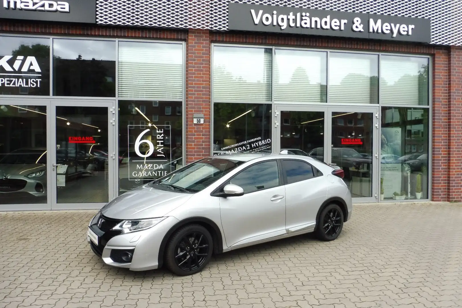 Honda Civic 1,8 Sport Automatik Ganzjahresreifen Kamer Argent - 1