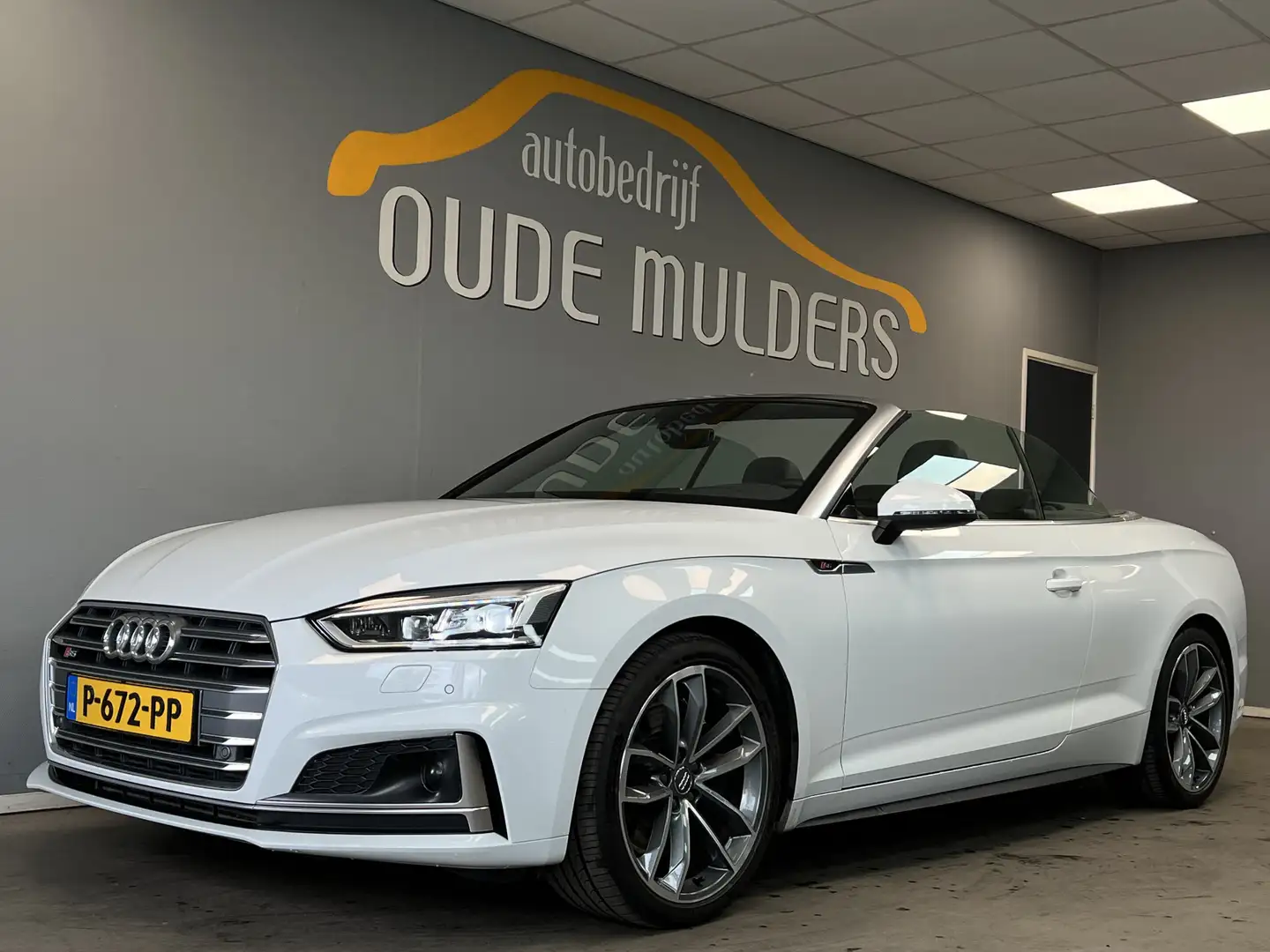 Audi S5 Cabriolet 3.0 TFSI S5 B&O/VirtualCockpit/Nekverwar Wit - 2