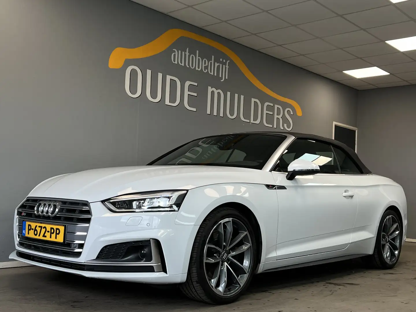 Audi S5 Cabriolet 3.0 TFSI S5 B&O/VirtualCockpit/Nekverwar Wit - 1