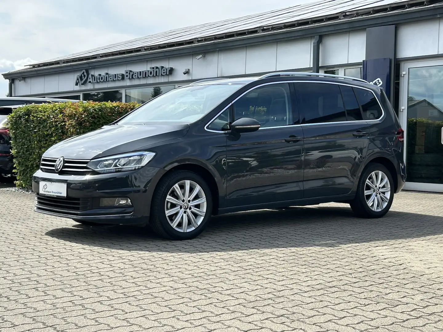 Volkswagen Touran Highline 1.5 TSI*AHK*Pano*7-Sitze* Gris - 2