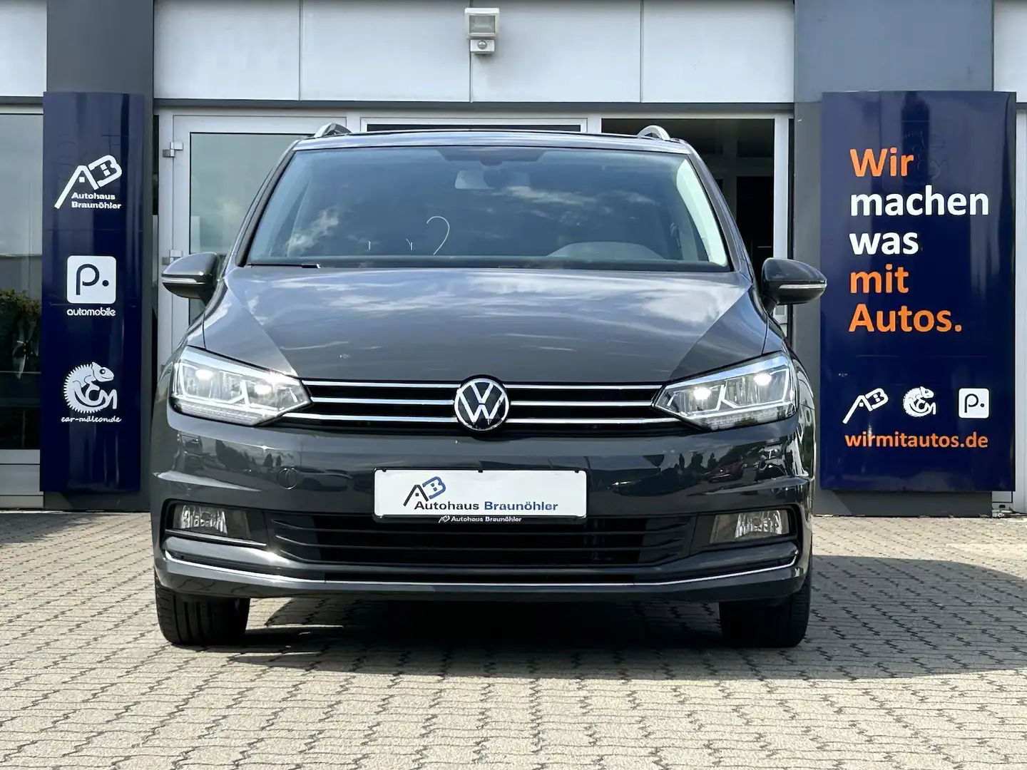Volkswagen Touran Highline 1.5 TSI*AHK*Pano*7-Sitze* Grigio - 1