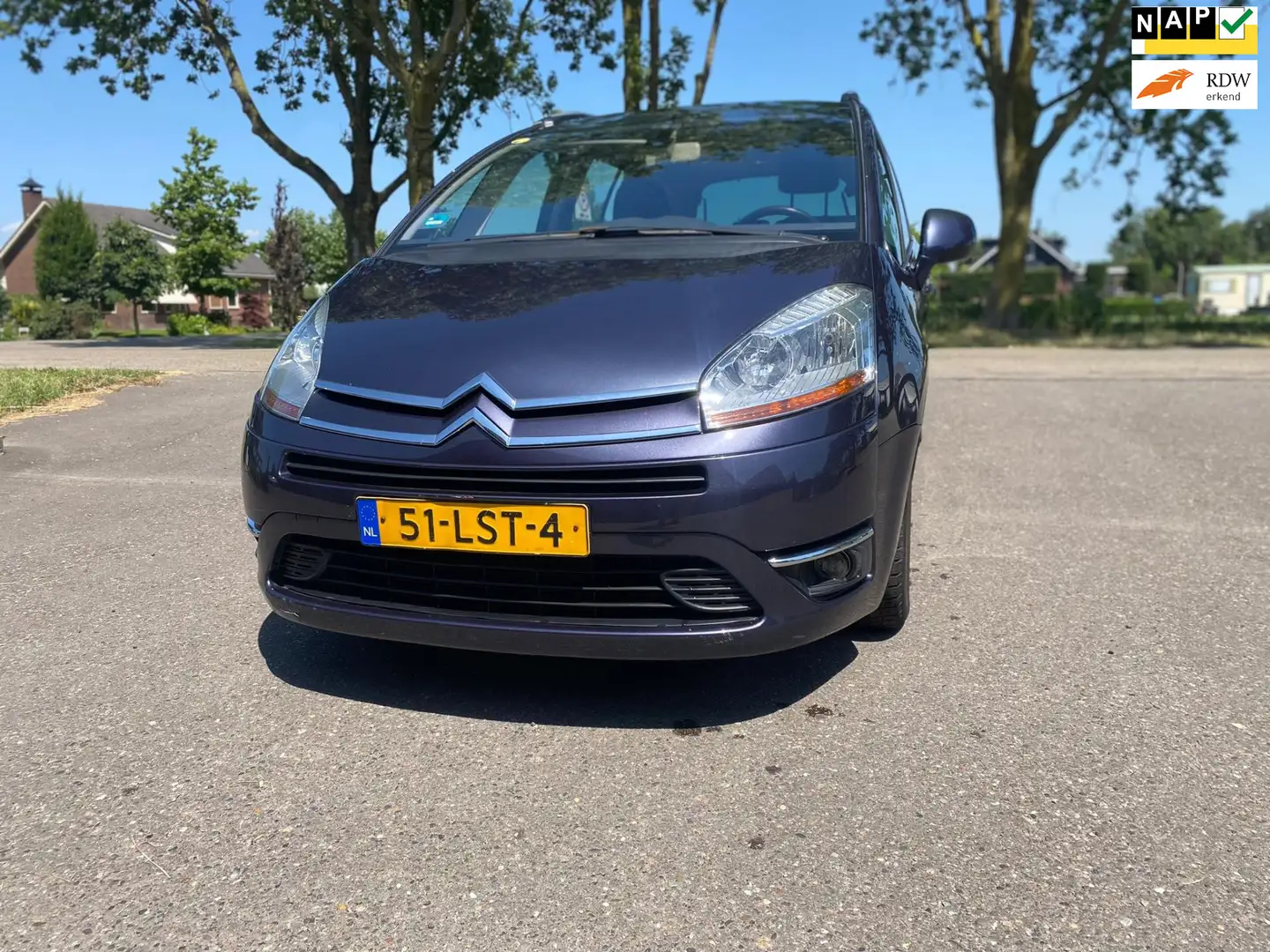 Citroen Grand C4 Picasso 1.6 VTi Business 7 PERSOONS 1E EIGENAAR Fioletowy - 1