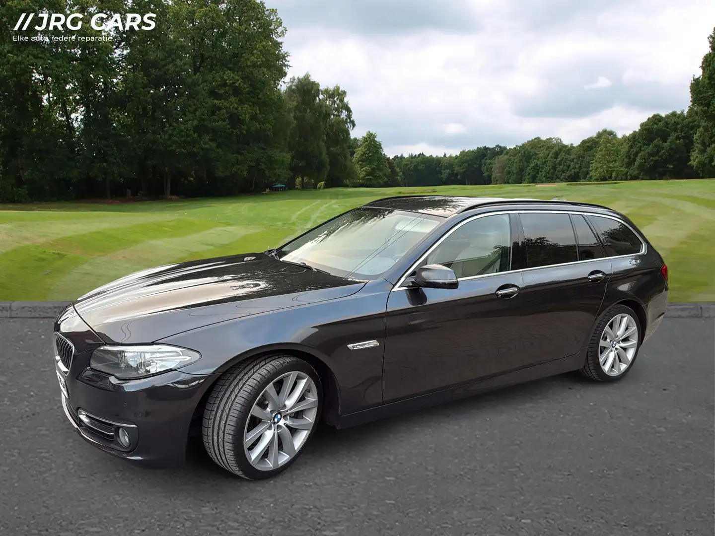BMW 520 520d Touring Aut. Luxury Line Gris - 1