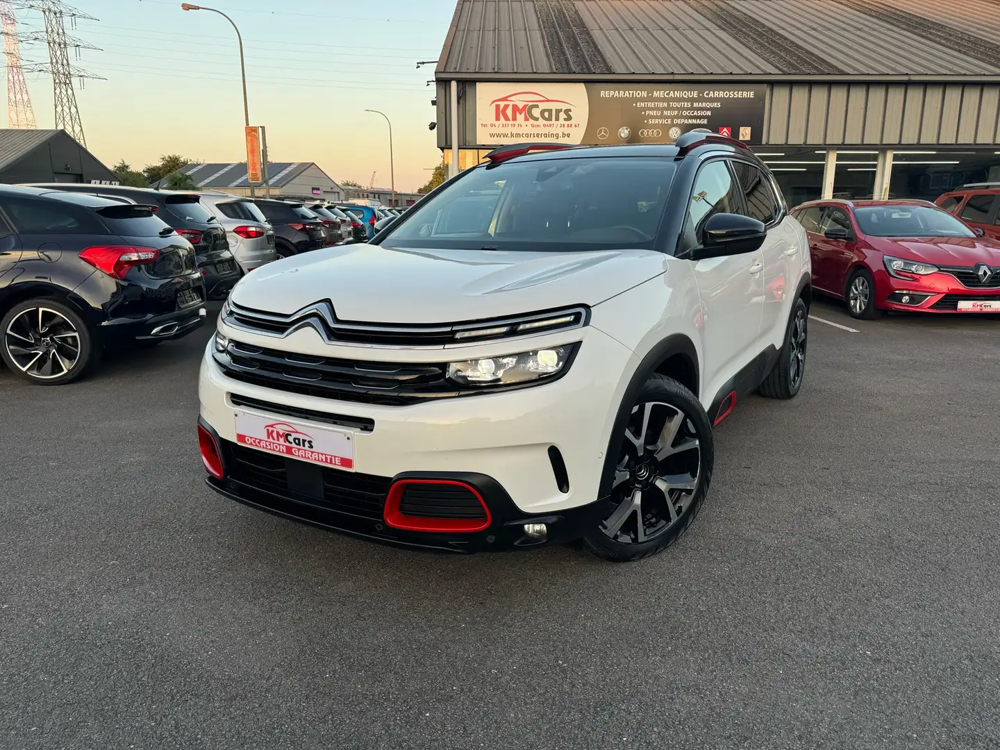 Citroen C5 Aircross 1.5 BlueHDi // FULL OPTION // TOIT PANO/NAVIGATION Blanc - 1