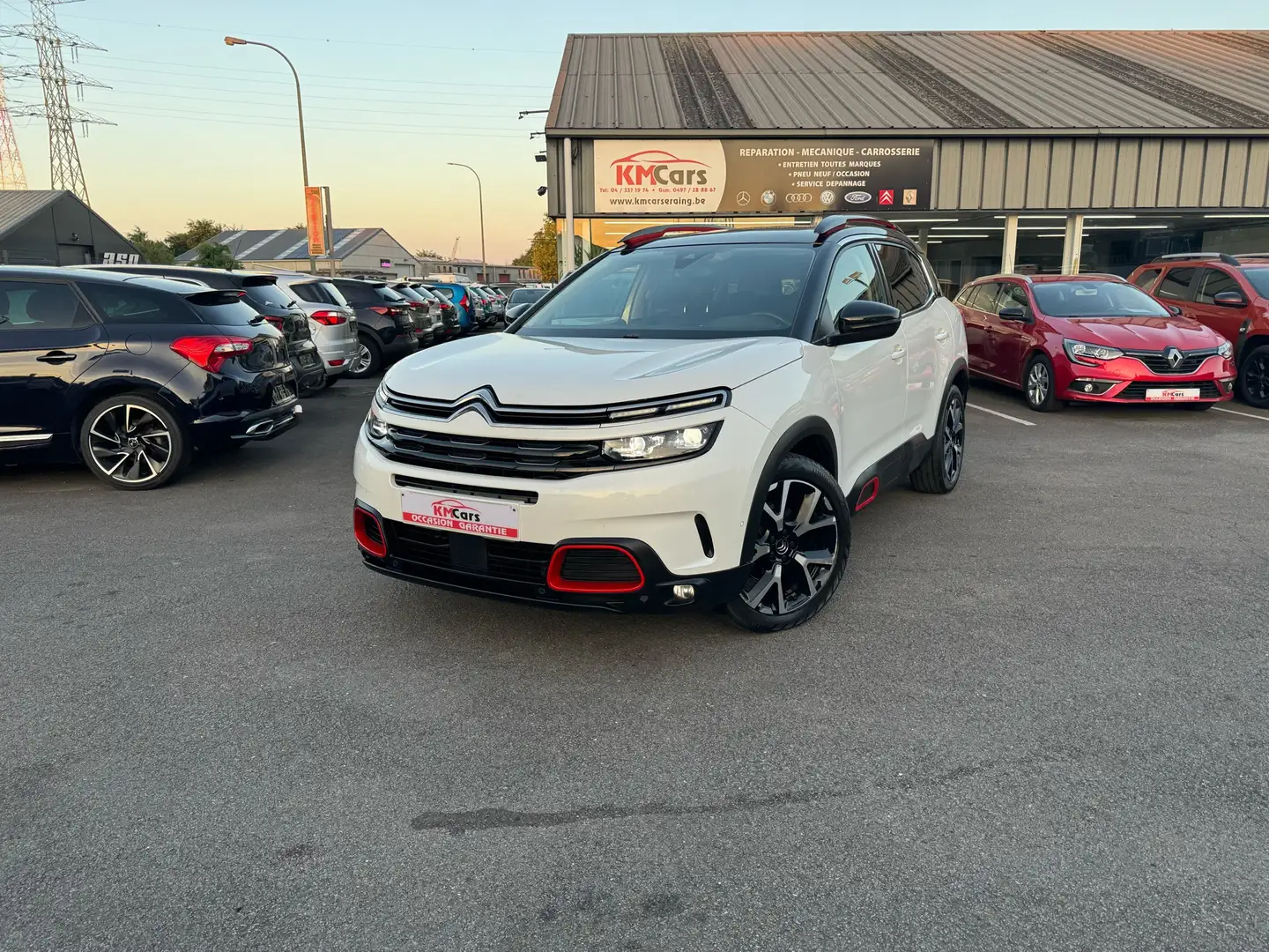 Citroen C5 Aircross 1.5 BlueHDi // FULL OPTION // TOIT PANO/NAVIGATION Blanc - 2