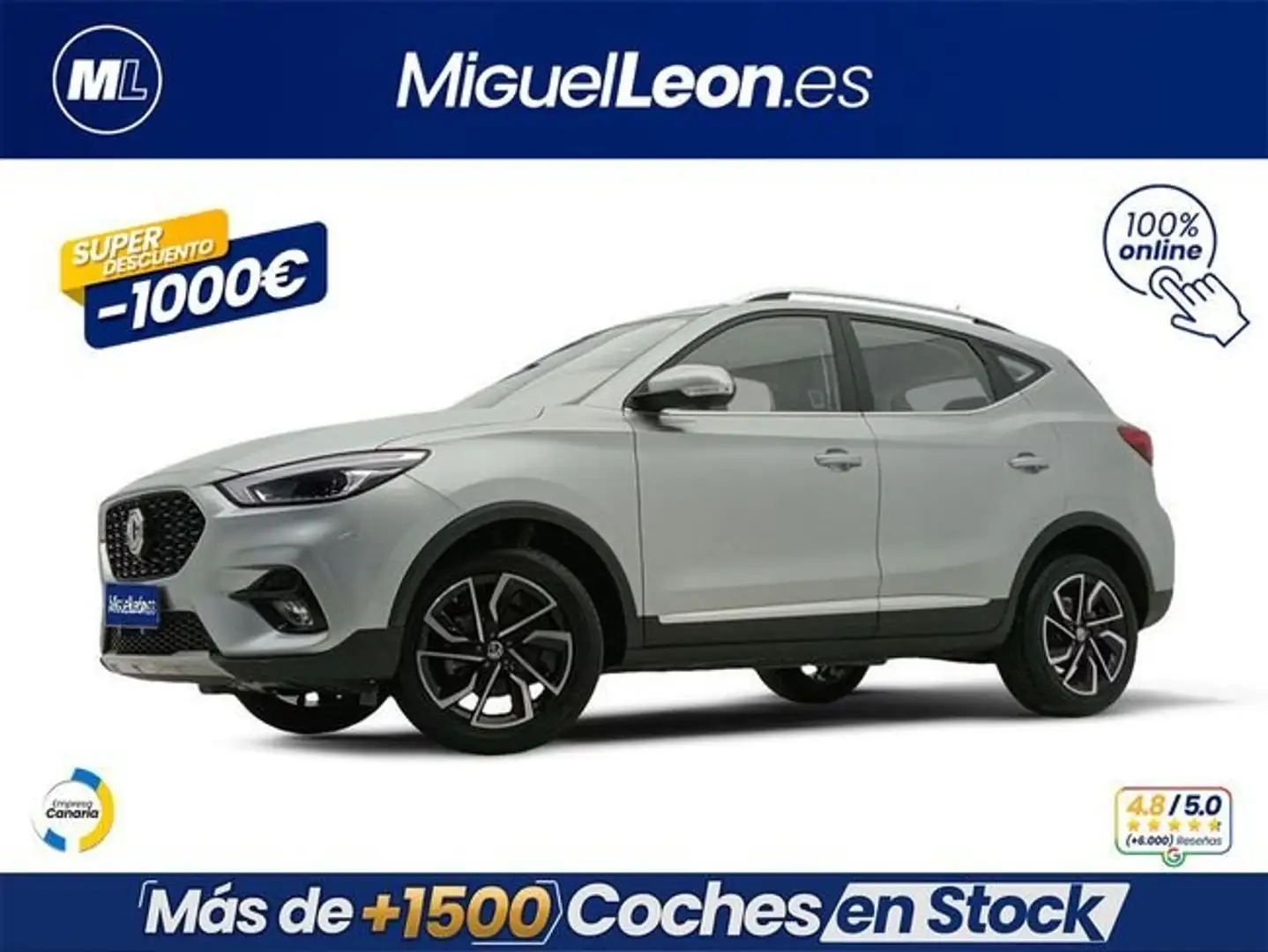 MG ZS 1.5 Luxury Gris - 1