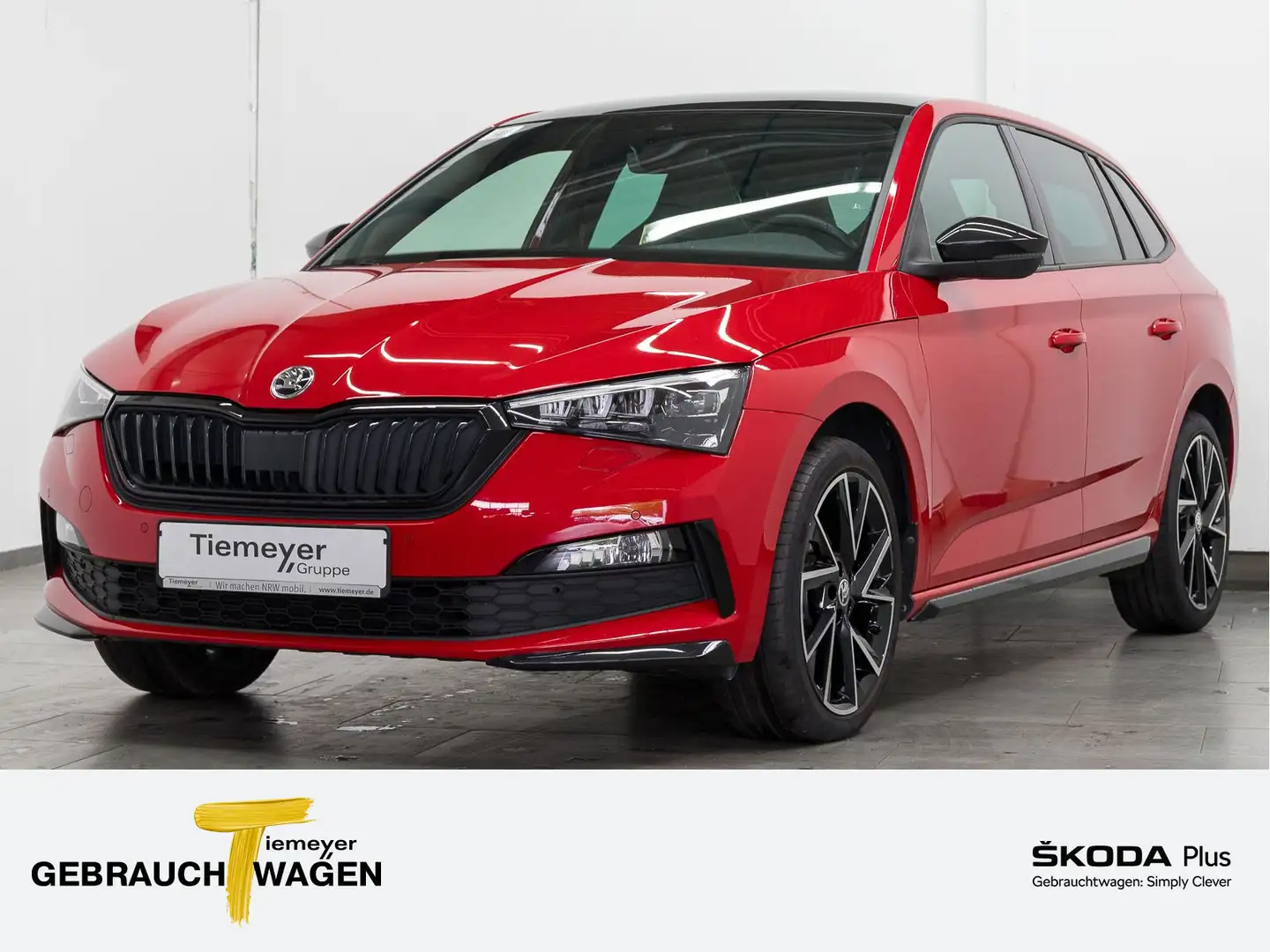 Skoda Scala 1.0 TSI DSG MONTE CARLO VIRTUAL PANO LM18 Rot - 1