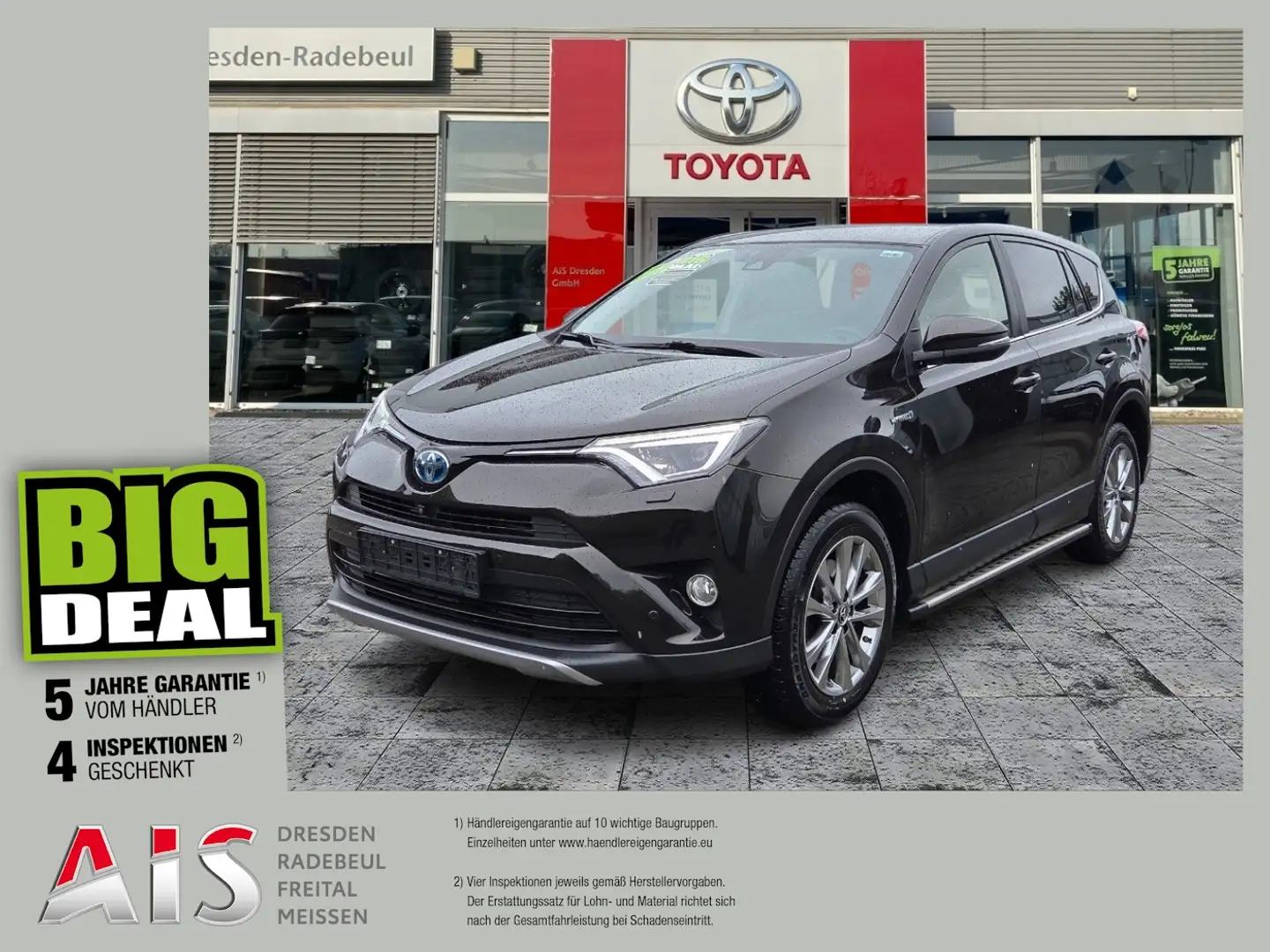 Toyota RAV 4 RAV4 2.5 Hybrid Executive mit Bearlock AHK DAB Hnědá - 1