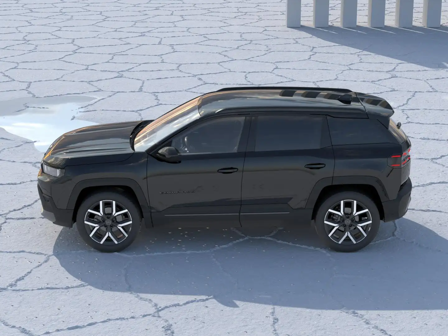 Jeep Compass First Edition 74 kWh | Adapt. Cruise | Camera | Ca Zwart - 2