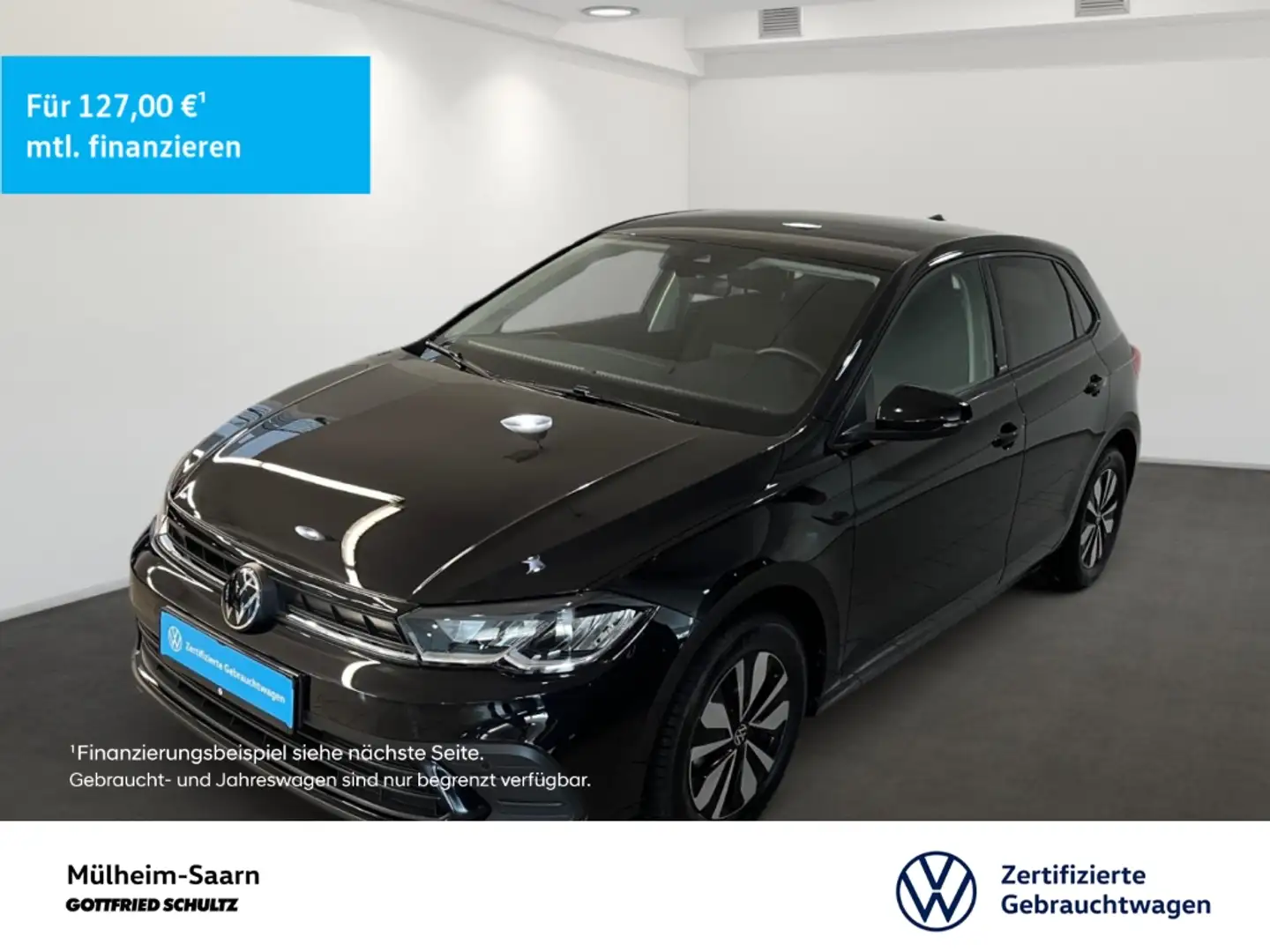 Volkswagen Polo 1.0 TSI DSG Navi LED ACC Leichtmetallräder Schwarz - 1