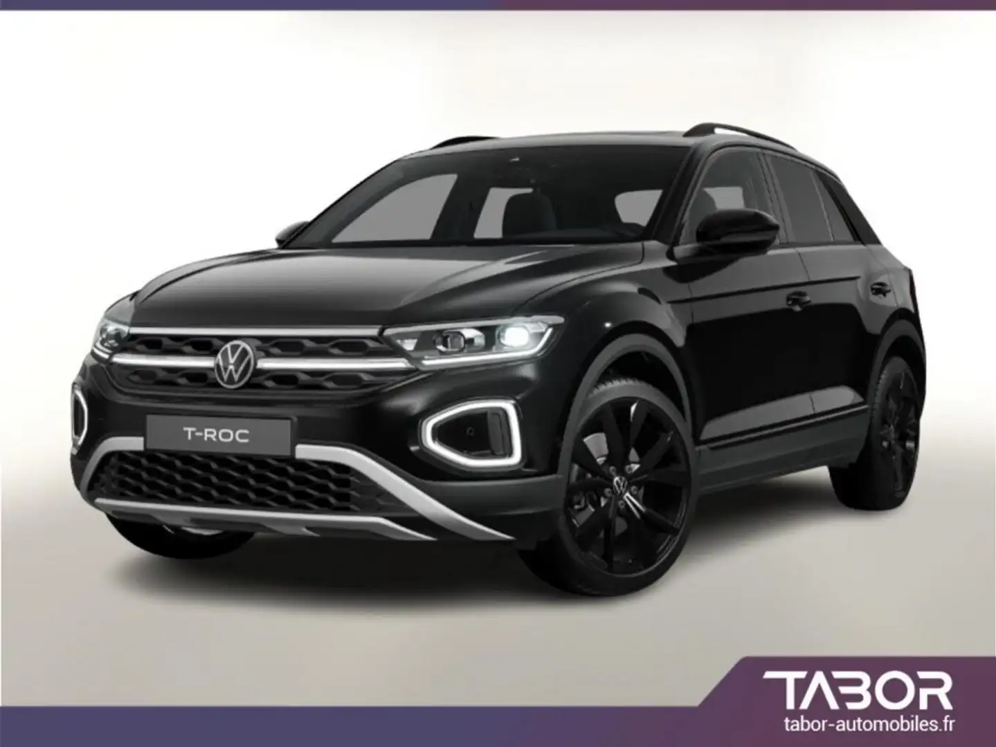 Volkswagen T-Roc 1.5 TSI 150 DSG Style Pano GPS Noir - 1