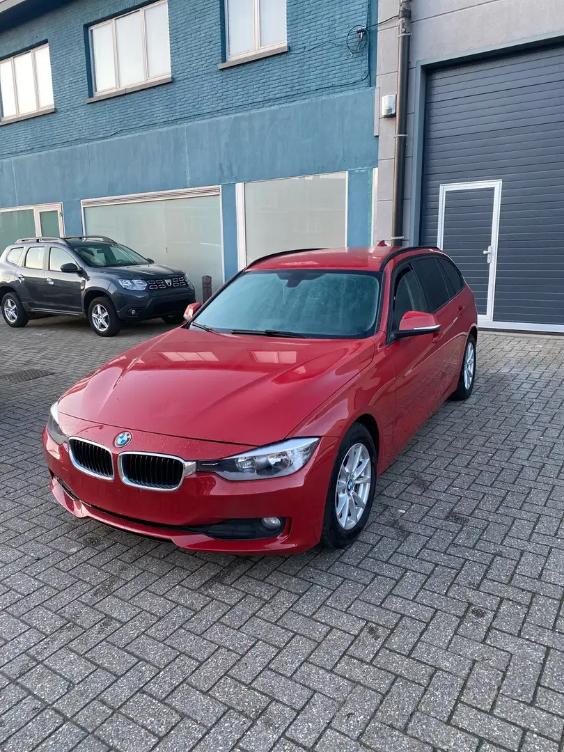 BMW 316 316i Touring Sport Line Rouge - 1