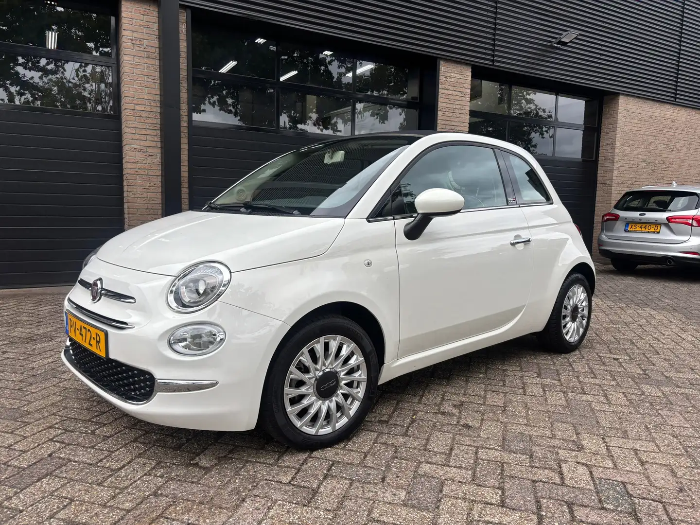 Fiat 500C 0.9 TwinAir Turbo Lounge Cabrio U-Connect Wit - 1