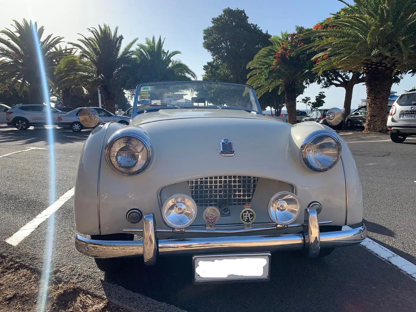 Triumph TR2 Weiß - 1