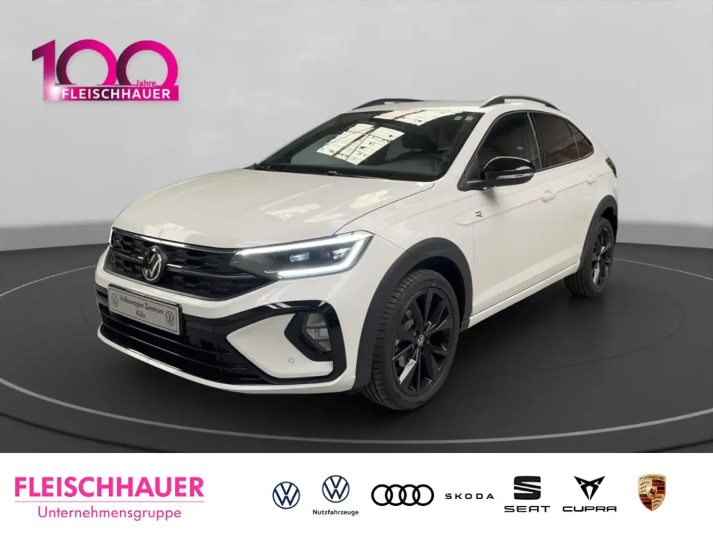 Volkswagen Taigo R-Line 1.0l TSI BLACK STYLE IQ-DRIVE ACC Weiß - 1