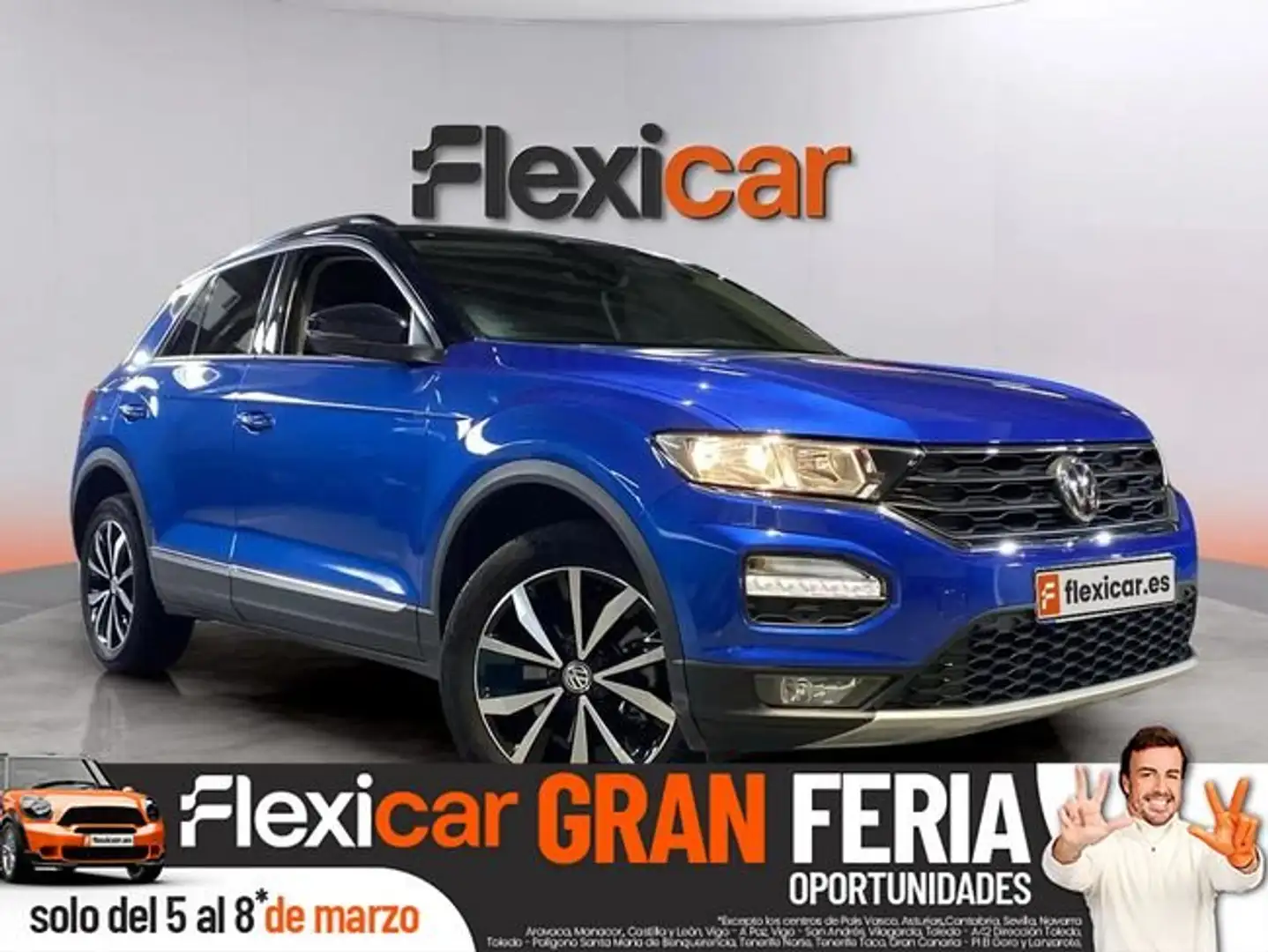 Volkswagen T-Roc 1.0 TSI Advance Blau - 1