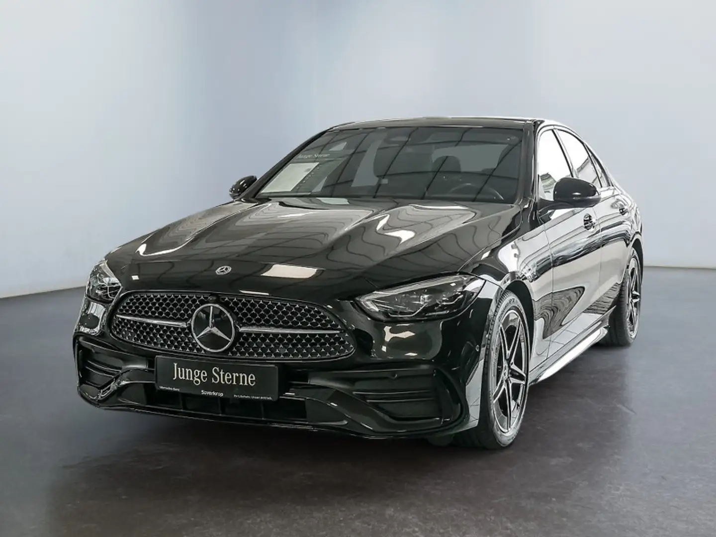 Mercedes-Benz C 200 , AMG NIGHT SPUR PANO KAMERA PDC SHZ MEMO Schwarz - 2