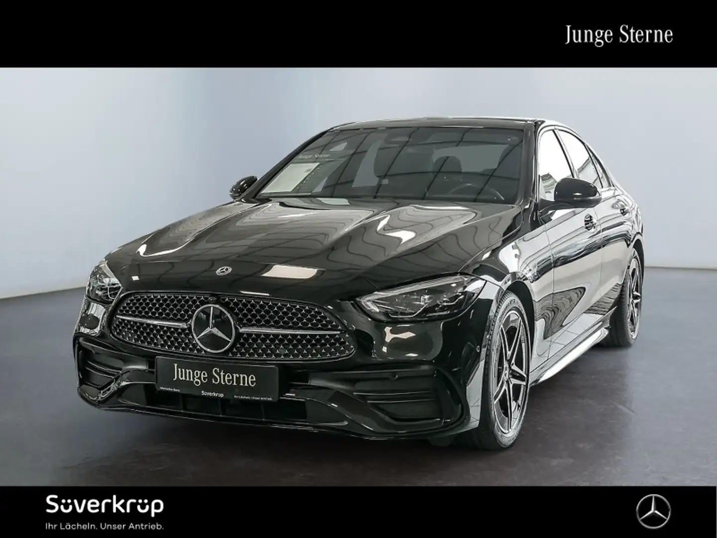 Mercedes-Benz C 200 , AMG NIGHT SPUR PANO KAMERA PDC SHZ MEMO Noir - 1