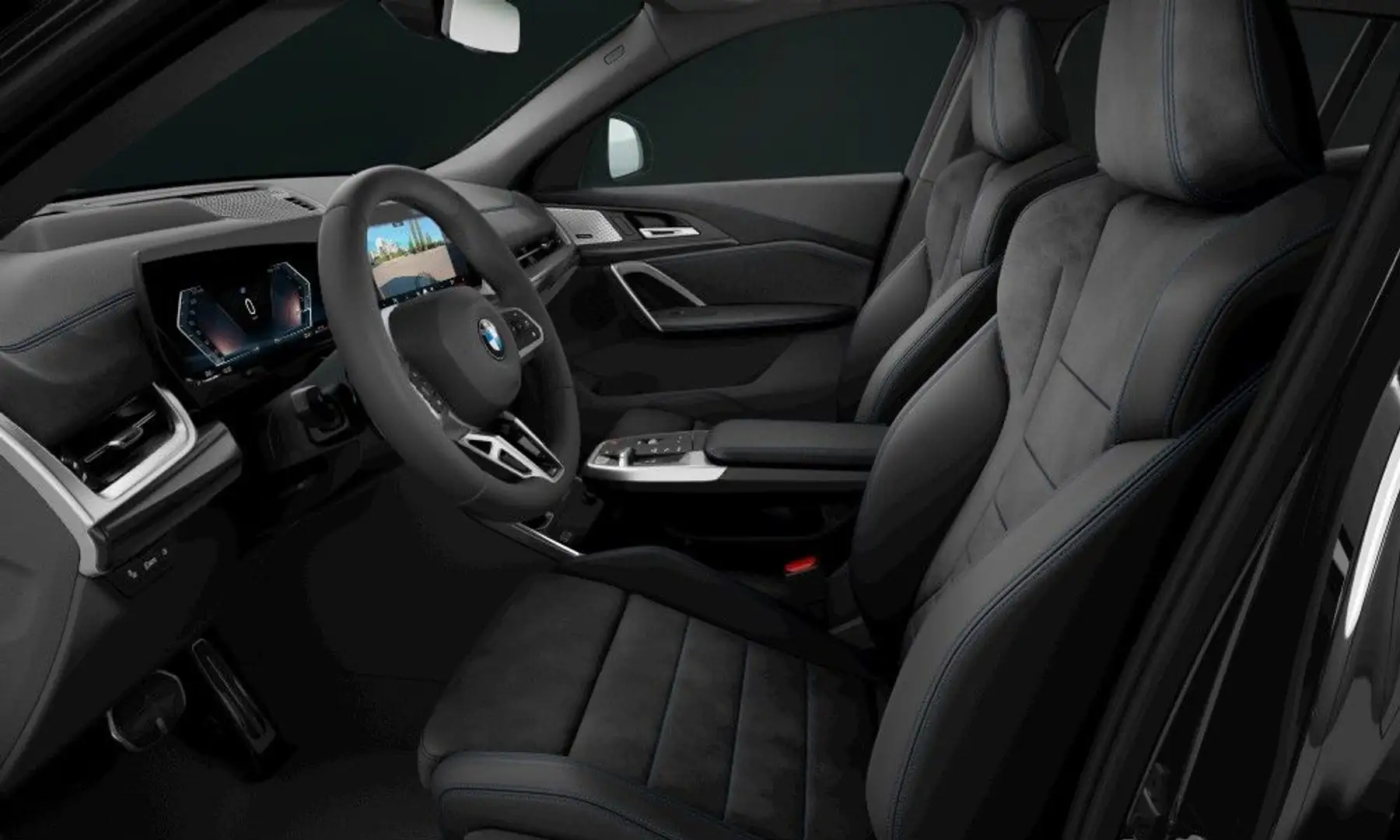 BMW X2 sDrive18d M Sport ICONIC H&K ACC 360° AHK 20" Schwarz - 2