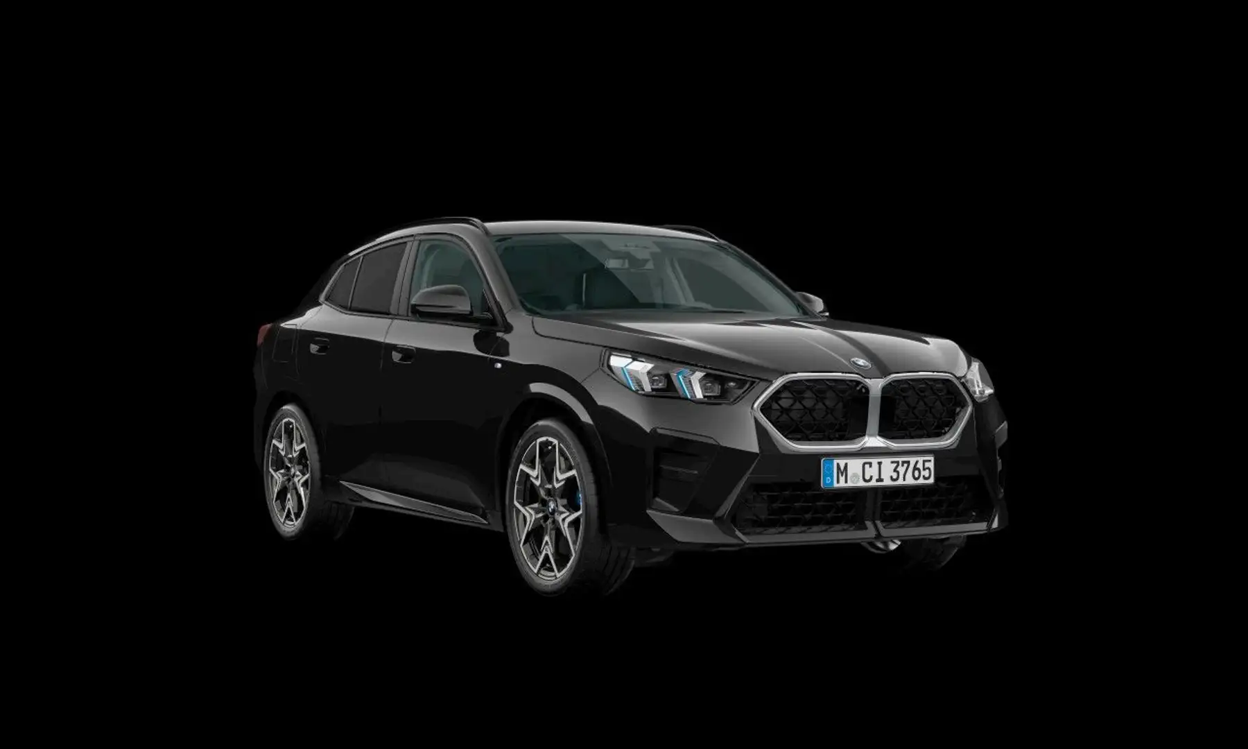 BMW X2 sDrive18d M Sport ICONIC H&K ACC 360° AHK 20" Schwarz - 1