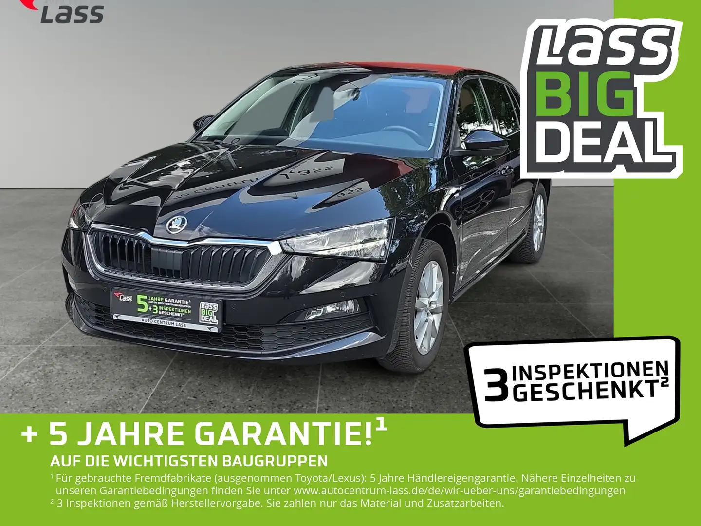 Skoda Scala 1.0 TSI Ambition OPF NAVI+KLIMA+SITZHEIZUNG Schwarz - 1