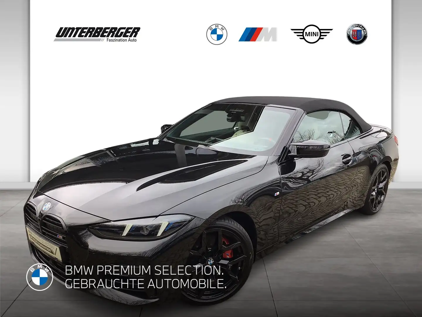 BMW 440 M440i xDrive Cabrio AHK-HARMAN KARDON-LEDER Schwarz - 1