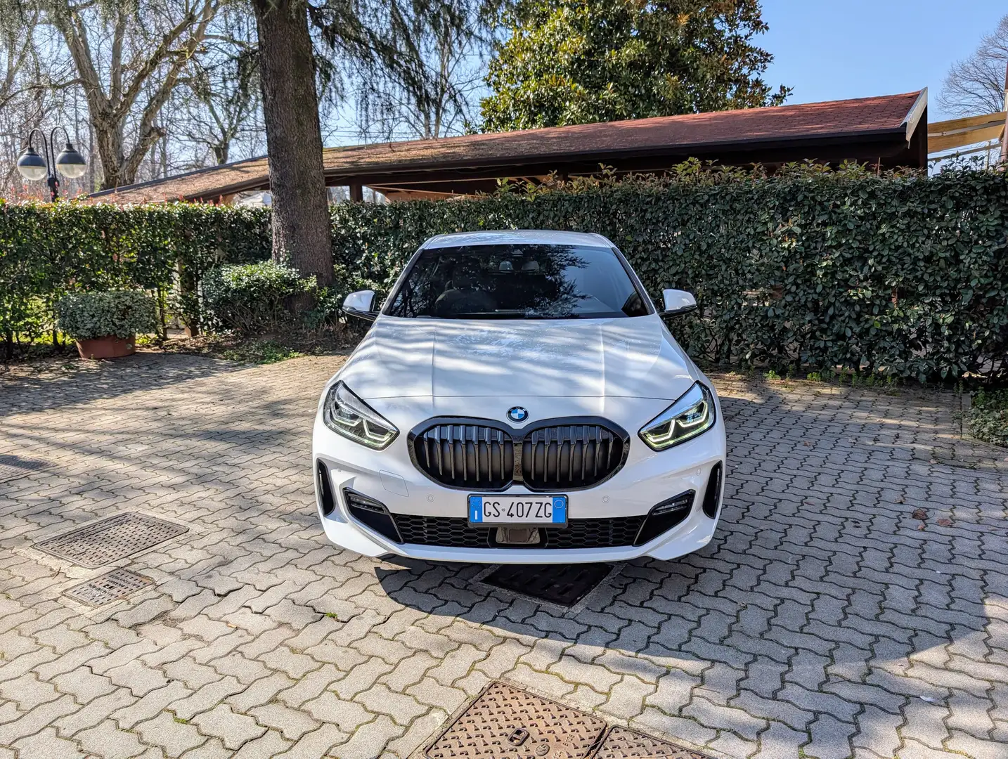 BMW 118 d Msport auto Blanc - 2
