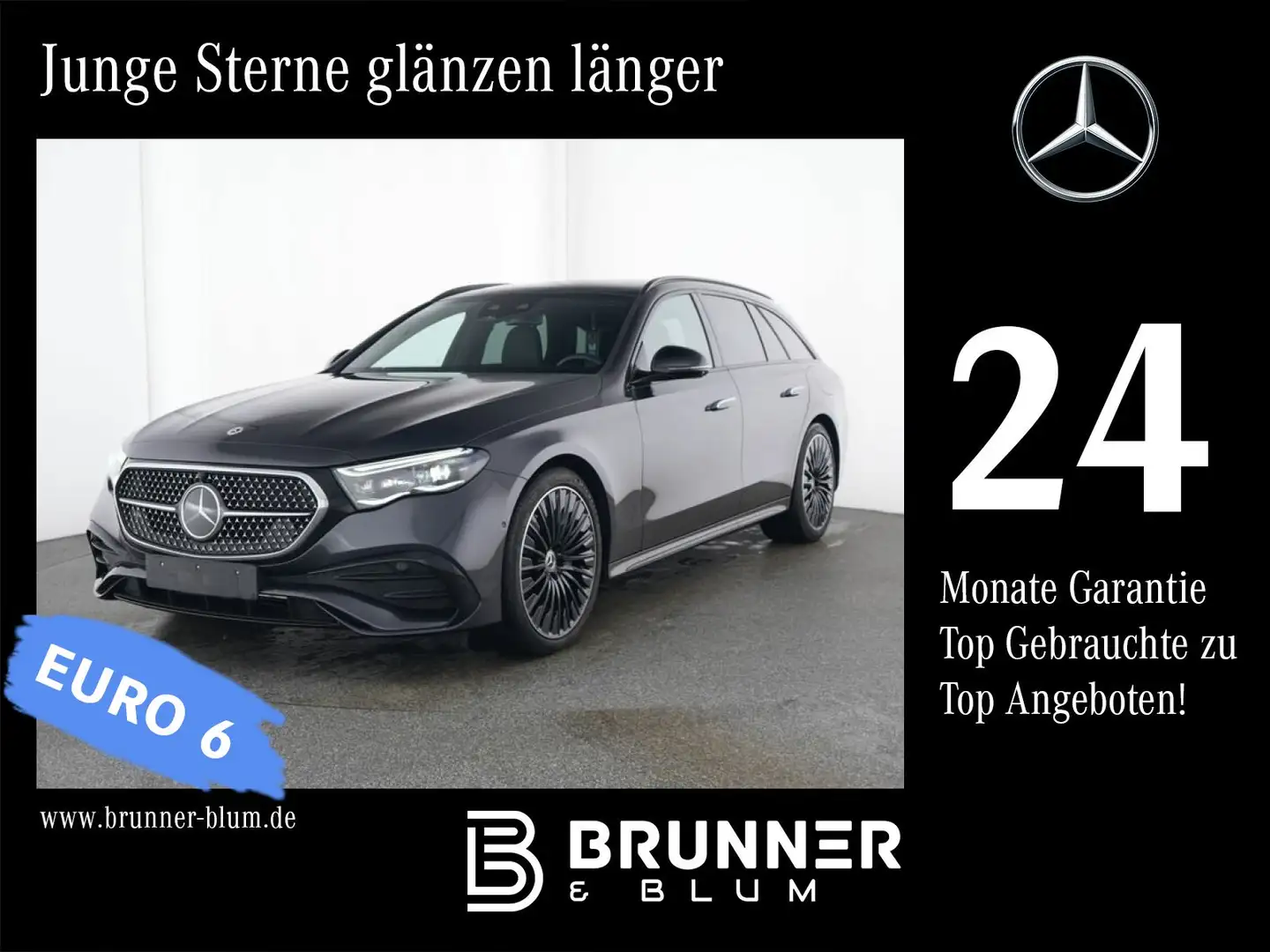 Mercedes-Benz E 300 E 300 T e AMG,Panodach,360°,Distronic,Night,20'' Grau - 1