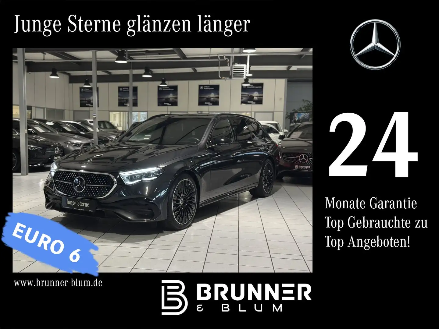 Mercedes-Benz E 300 E 300 T e AMG,Panodach,360°,Distronic,Night,20'' Grau - 1