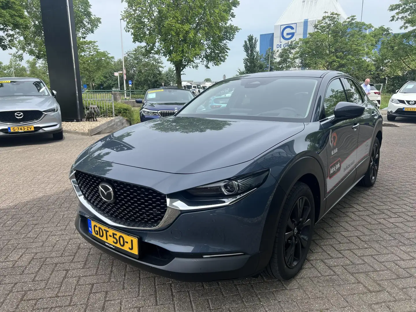 Mazda CX-30 2.0 e-SkyActiv-X M Hybrid Exclusive-line | AUTOMAA Grijs - 2