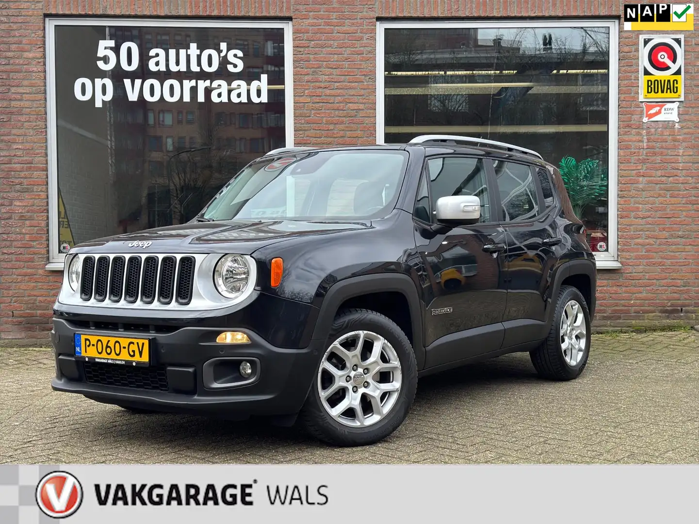 Jeep Renegade 1.4 MULTIAIR LIMITED | AIRCO | NAVI | VELGEN | CRU Nero - 1