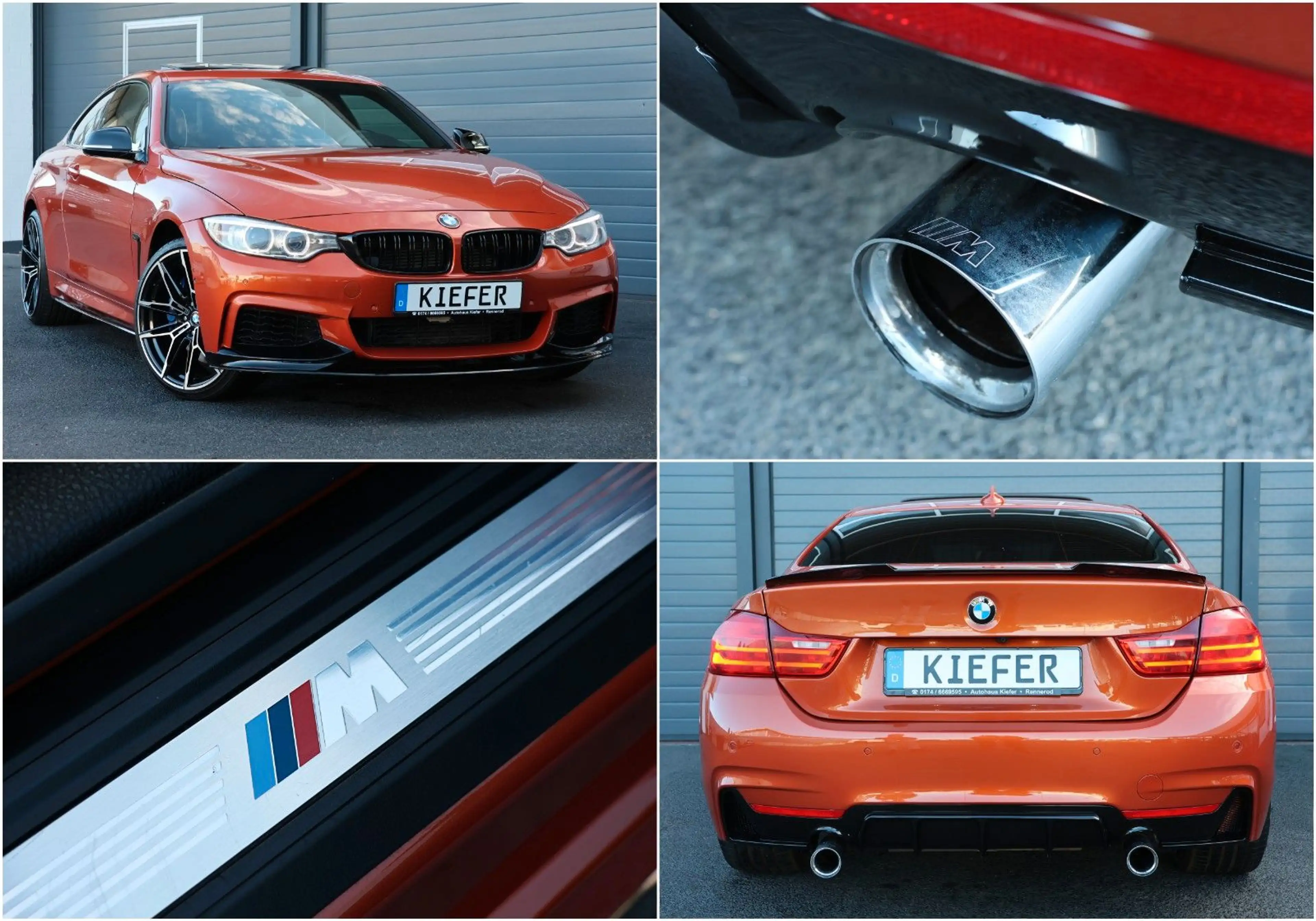 BMW 435 i xDrive INDIVIDUAL M/HUD/360°/H&K/SHZ/LHZ/20 — photo 9