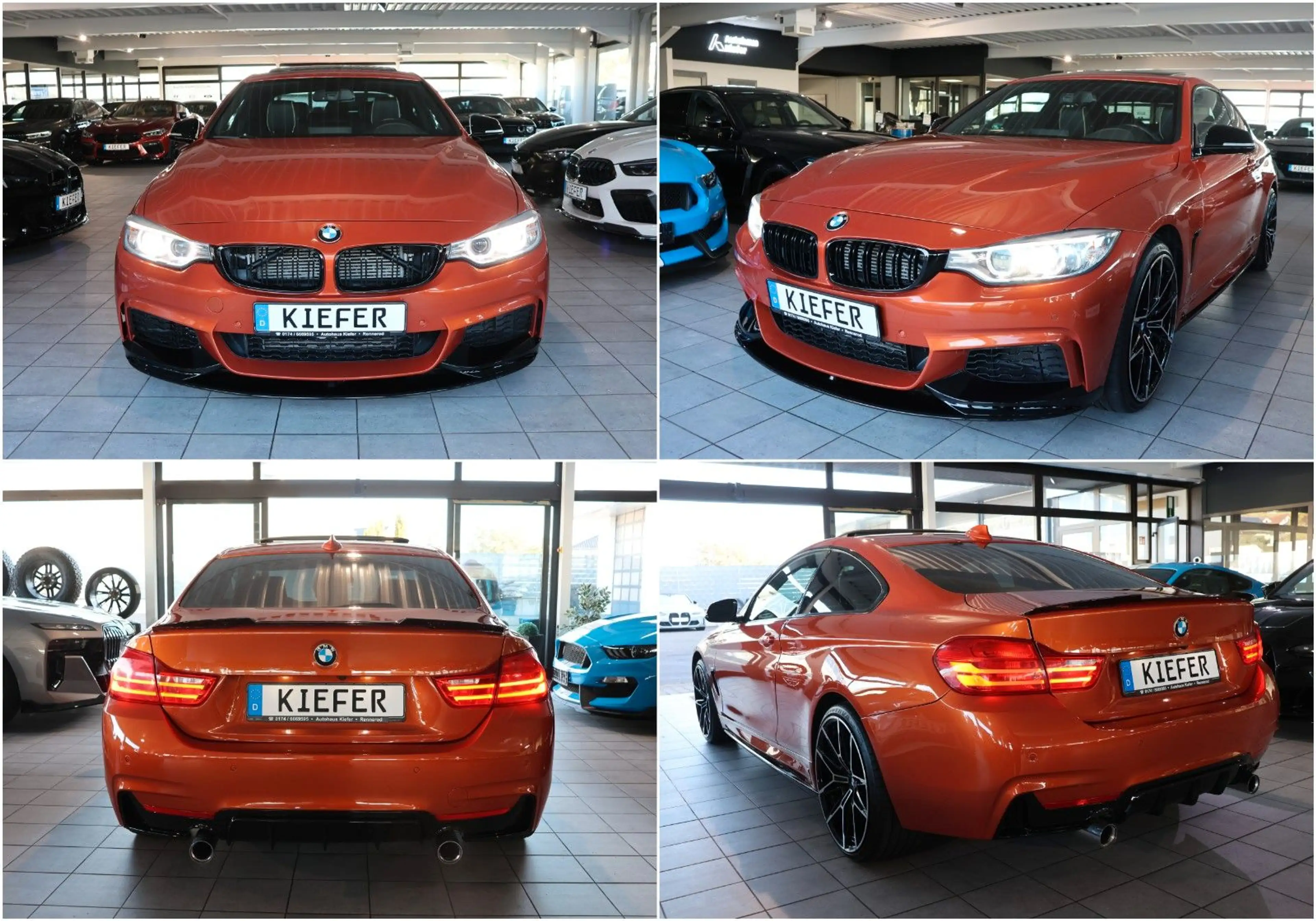 BMW 435 i xDrive INDIVIDUAL M/HUD/360°/H&K/SHZ/LHZ/20 — photo 10