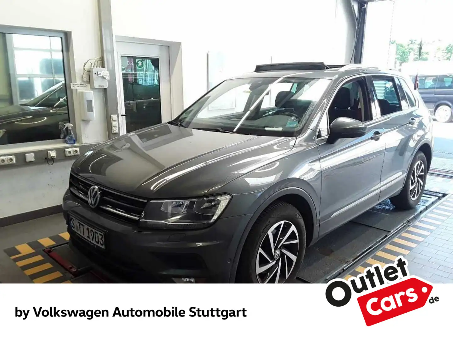 Volkswagen Tiguan Join 2.0 TDI DSG Nav P-Dach Kamera Grau - 1