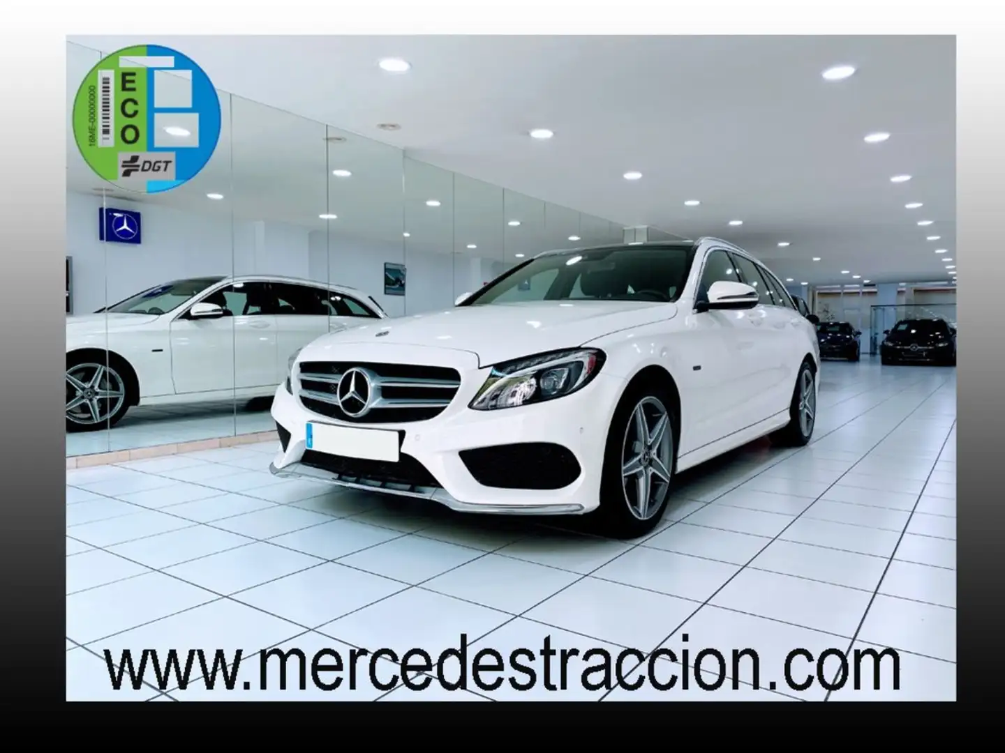 Mercedes-Benz C 350 Estate e Blanco - 1