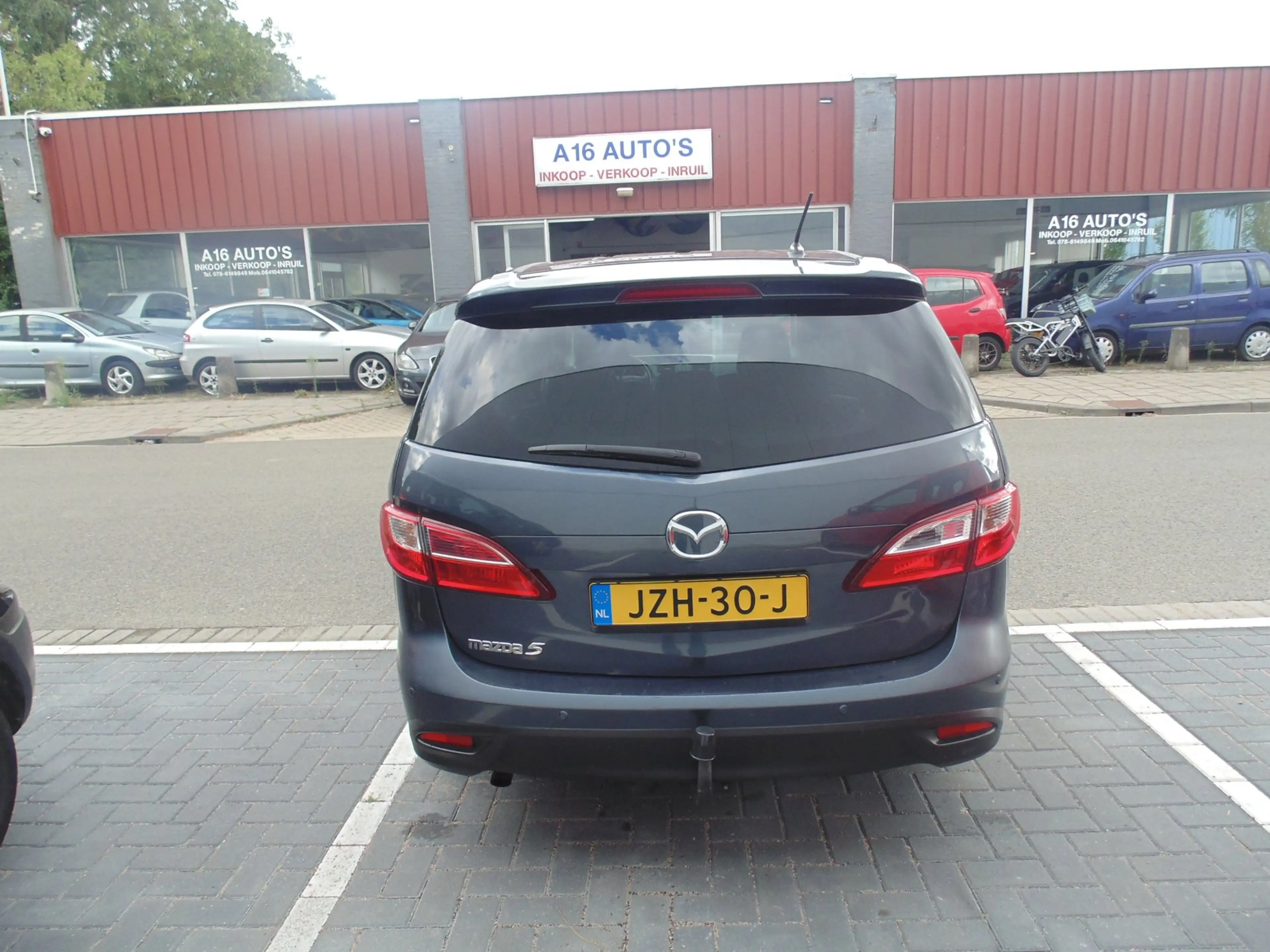 Mazda 5 2.0 Business 7 set met N avi airco leder 2011 — photo 4