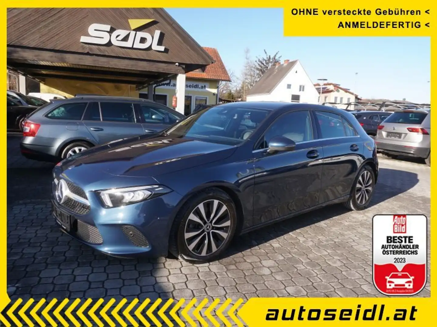 Mercedes-Benz A 180 d *LED+NAVI+KAMERA* Modrá - 1