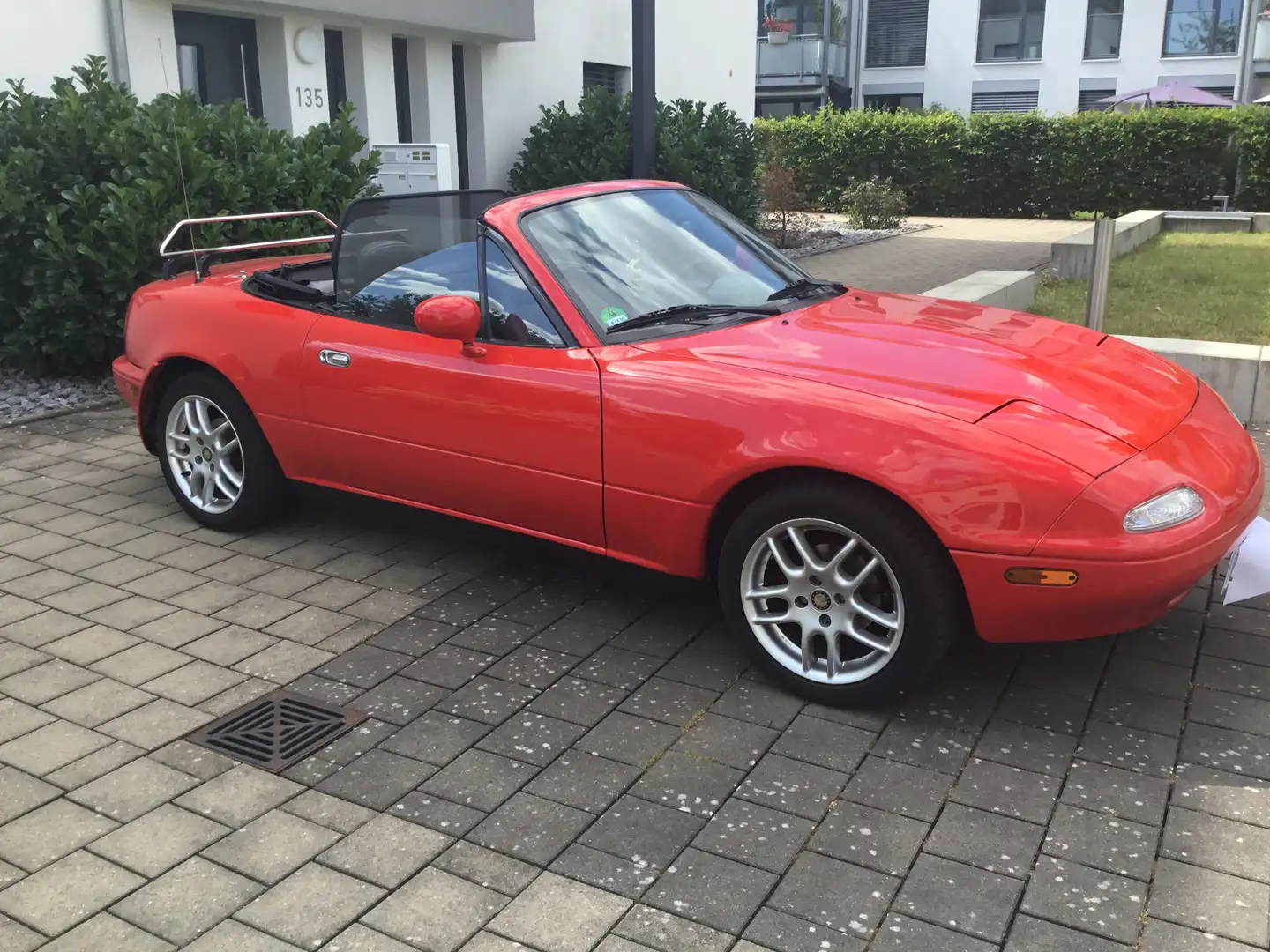 Mazda MX-5 NA Miata, H Kennzeichen , Hardtop Rouge - 1