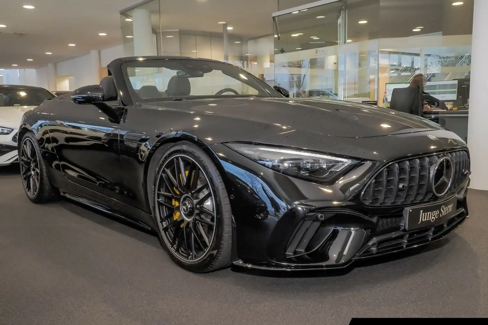 Mercedes-Benz SL 55 AMG AMG SL 55 4M+ Night/360°/Distr/Hinterachsl/Memor Schwarz - 2