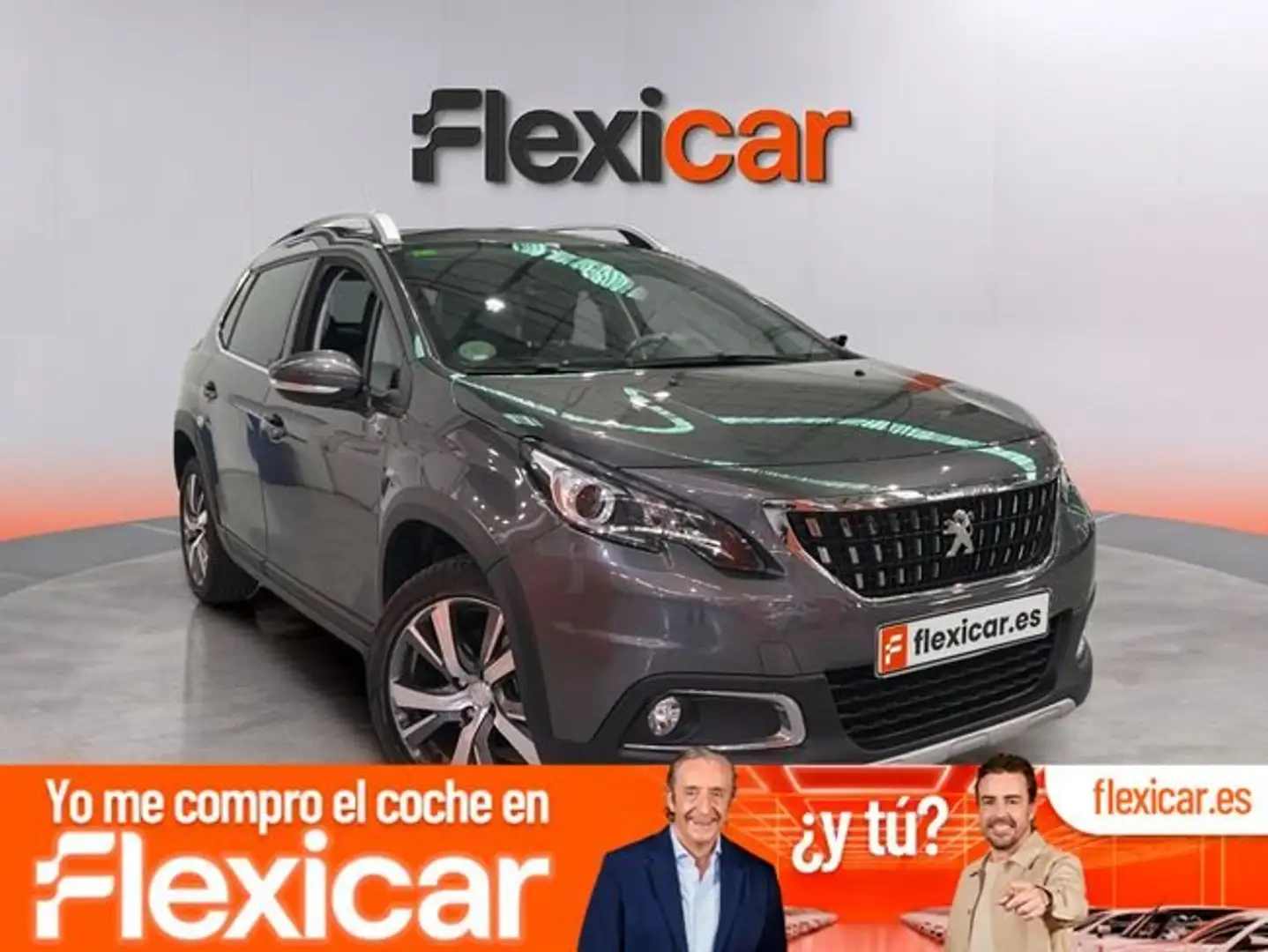 Peugeot 2008 1.2 PureTech S&S Allure EAT8 130 Gris - 1