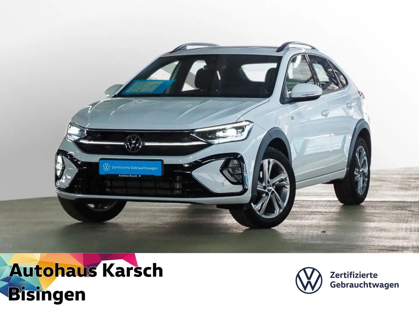 Volkswagen Taigo 1.5 TSI DSG R-Line KEYLESS, NAVI, PDC LED Weiß - 1