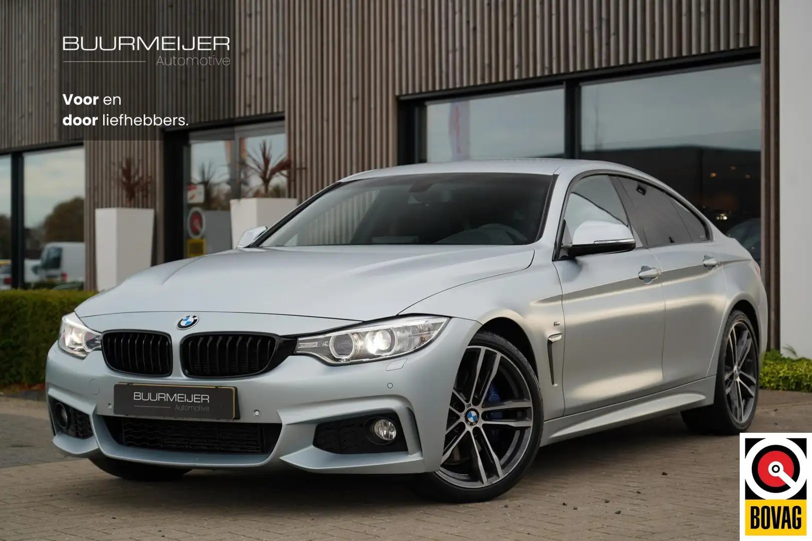 BMW 420 4-serie Gran Coupé 420i High Executive M | Dealer Grijs - 1