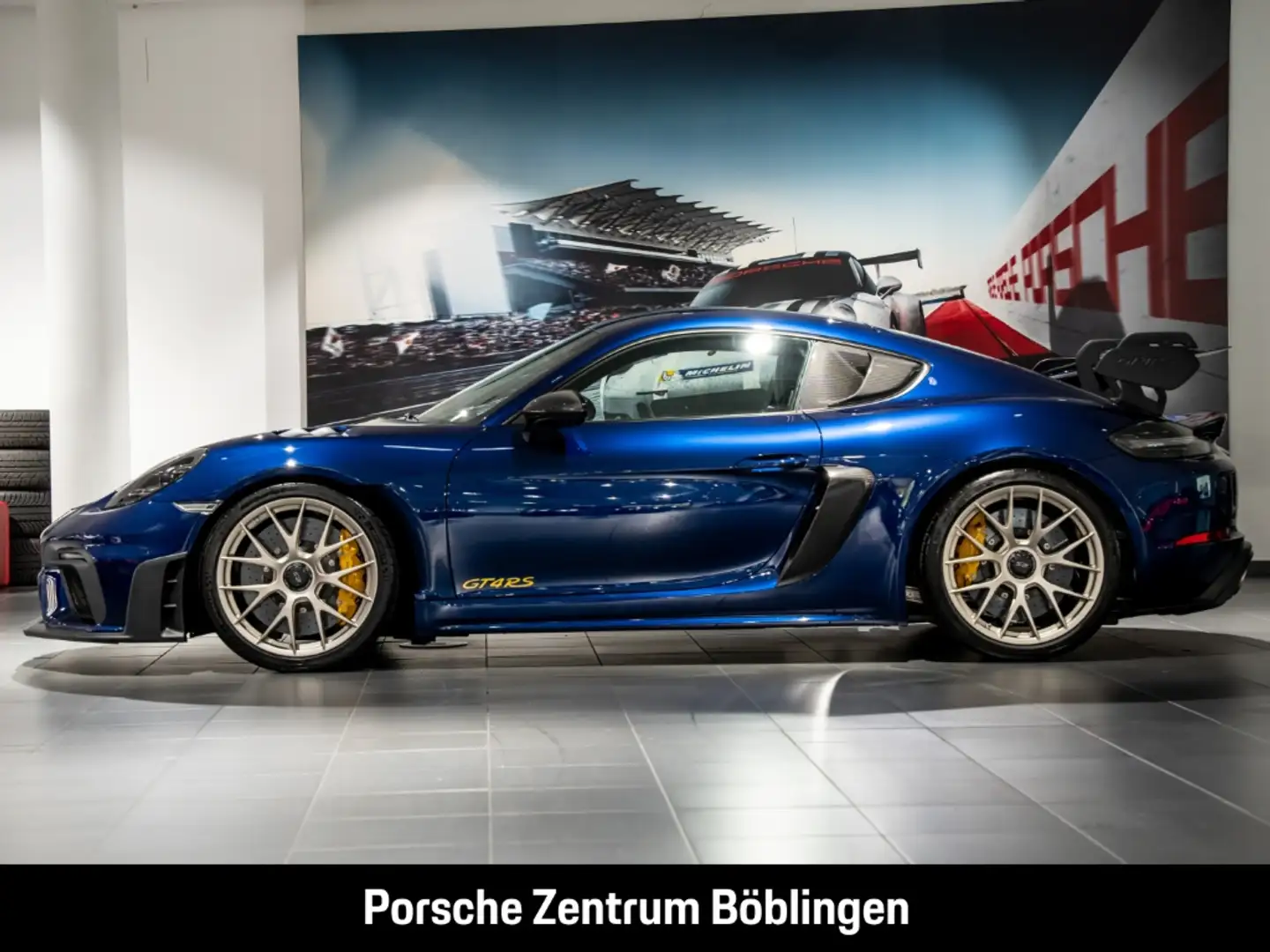Porsche Cayman 718 GT4 RS BOSE Sport-Chrono Sportabgas Blu/Azzurro - 2