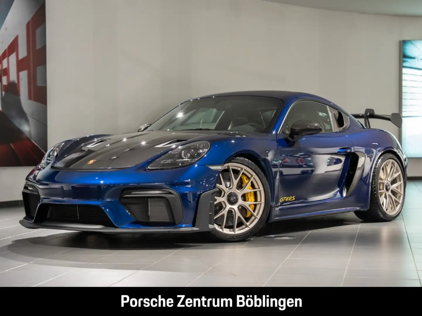 Porsche Cayman 718 GT4 RS BOSE Sport-Chrono Sportabgas Blu/Azzurro - 1