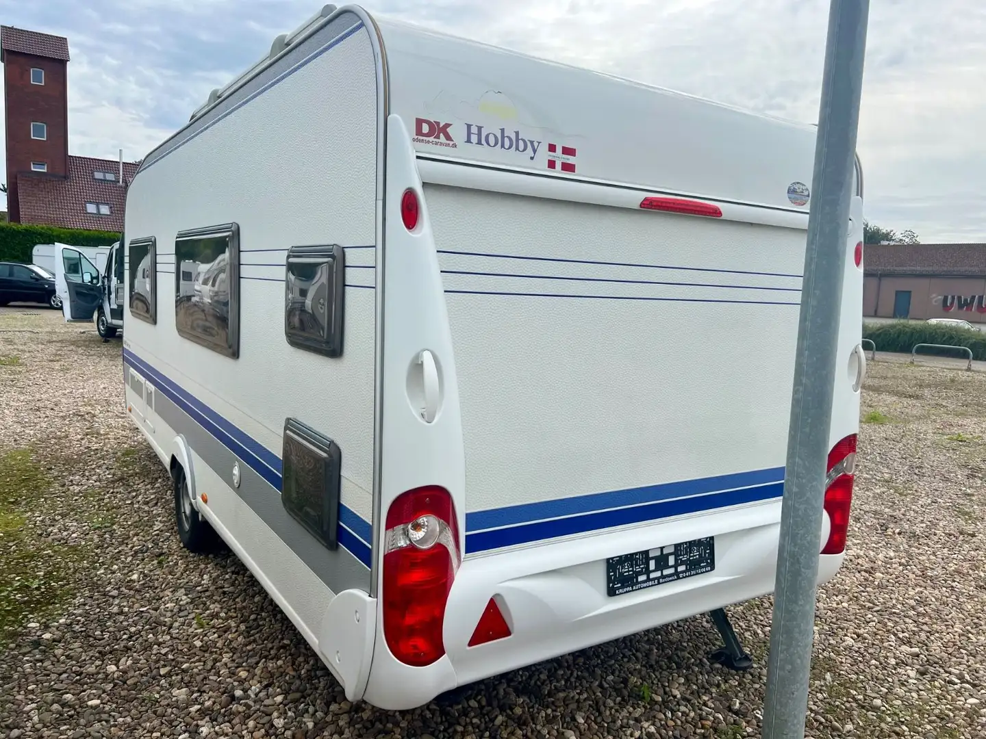 Hobby 500 Kmfe 3 Etagenbetten Bett Mover Vorzelt Dusch Weiß - 1