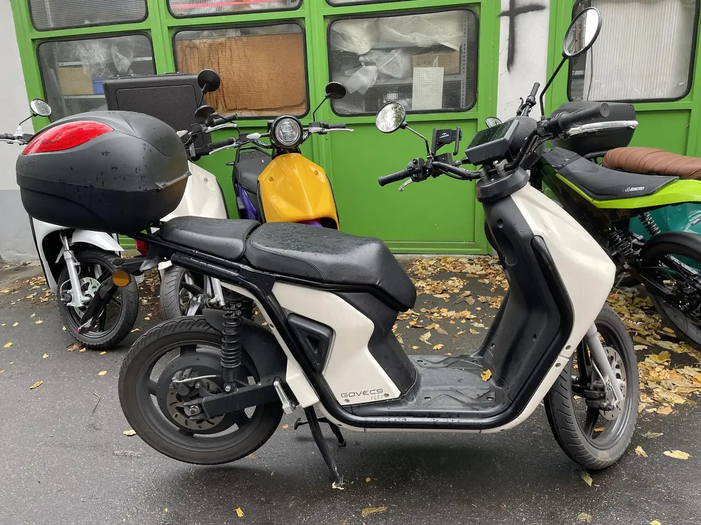 Govecs Flex 2.0 E-Roller 45 km/h AKKU herrausnehmbar Blanco - 2