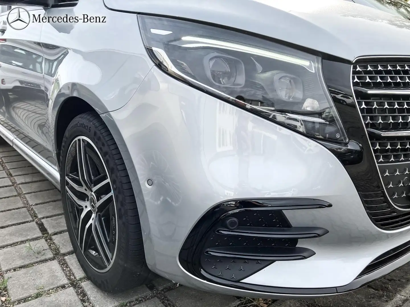 Mercedes-Benz V 250 d AVANTGARDE Lang AMG Night+MBUX+360° Argent - 2